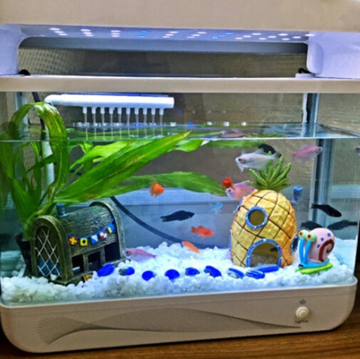 Maison Ananas pour Aquarium