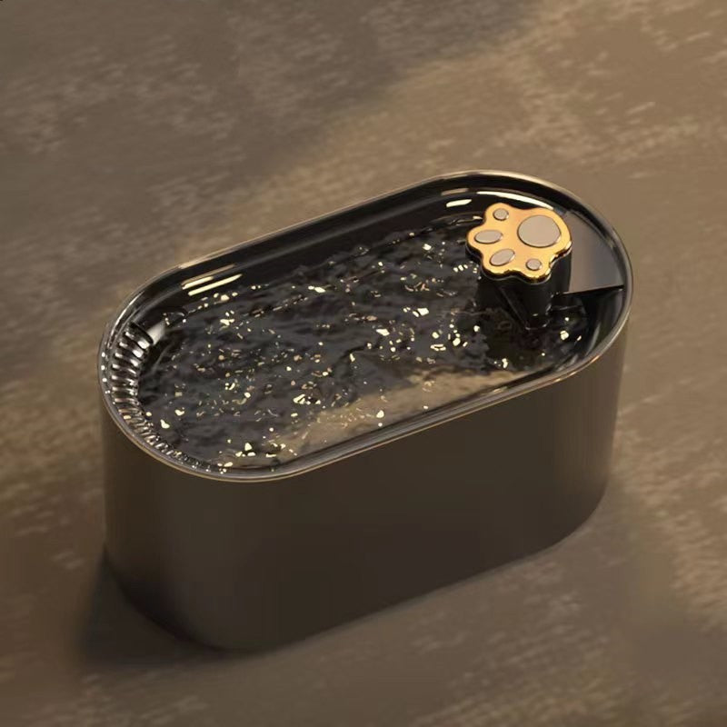 Fontaine à Eau Haut de Gamme Silencieuse pour Chat & Chien - 3L, Triple Filtration & Alerte LED