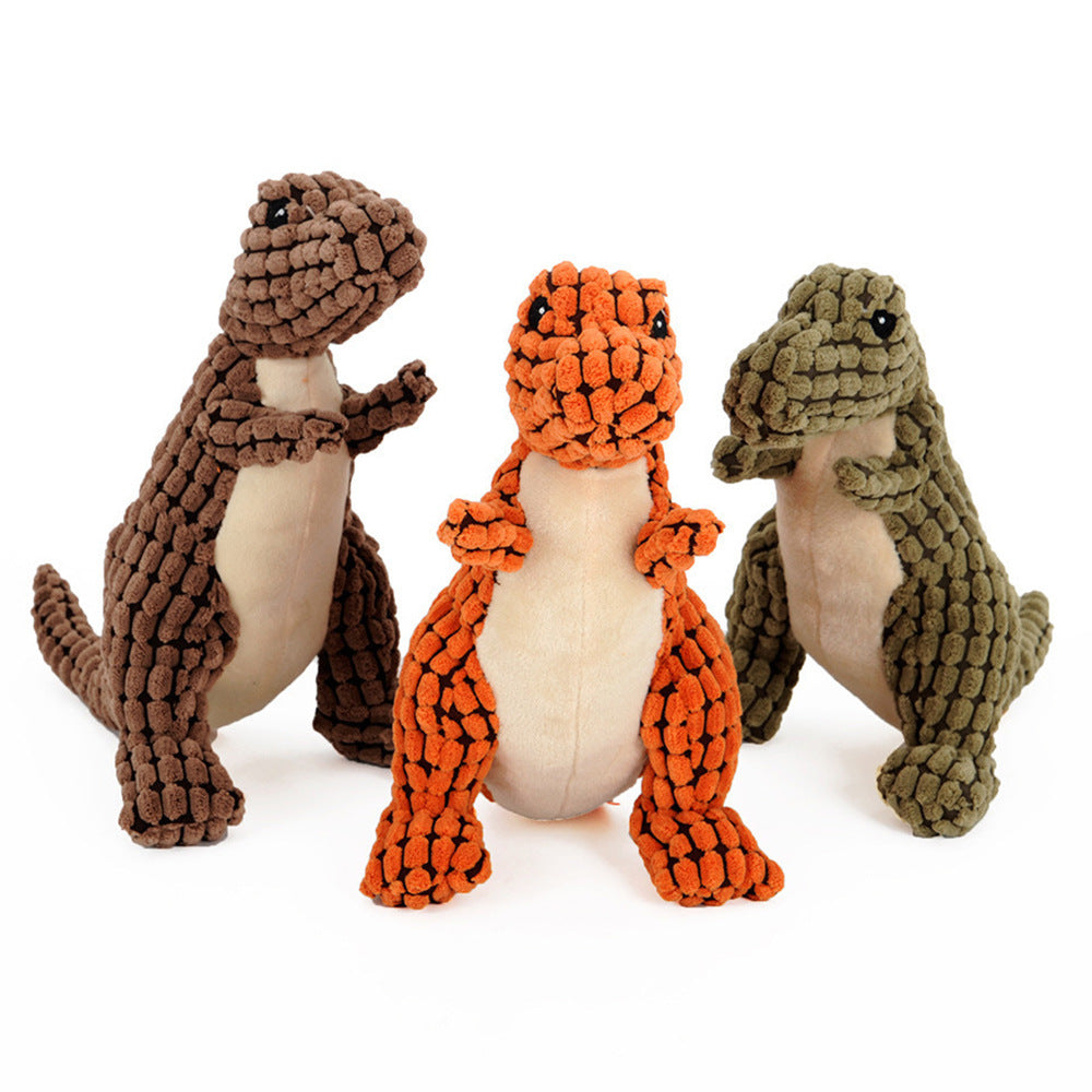 T-Rex Couineur pour Chien - Peluche Géante Anti Ennui