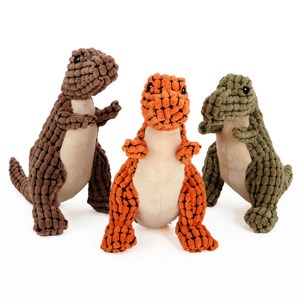 T-Rex Couineur pour Chien - Peluche Géante Anti Ennui
