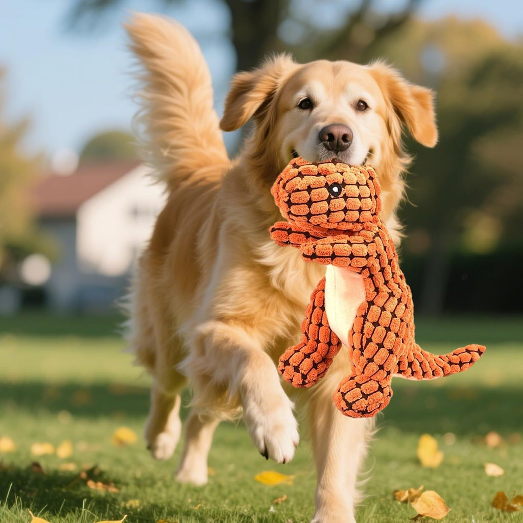 T-Rex Couineur pour Chien - Peluche Géante Anti Ennui